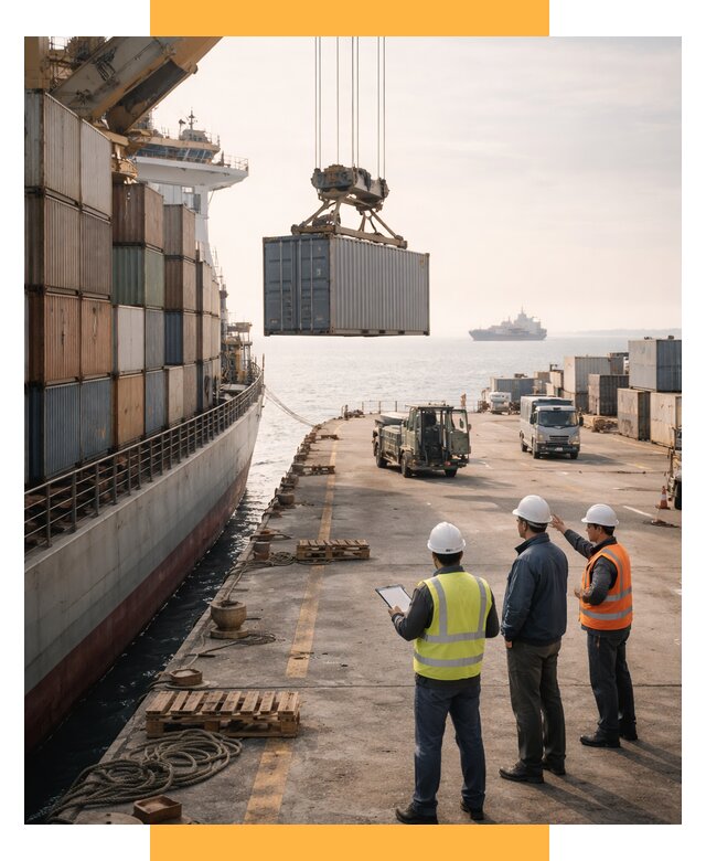 Морские перевозки грузов по миру от 48168 р. | СетСервис-Слх