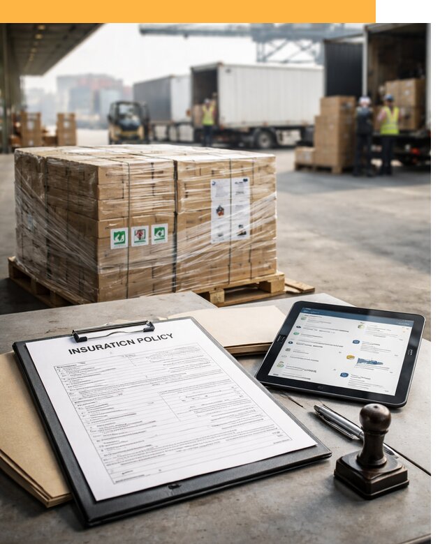 Страхование международных грузов от 3746 руб, полная защита