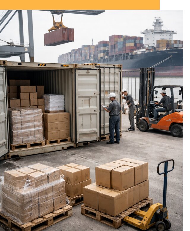 Контейнерные перевозки из Китая под ключ от 128448 руб/контейнер