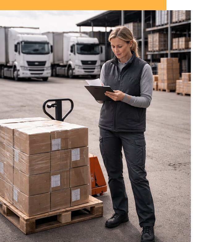 Доставка грузов из Европы к дверям клиента от 12845 руб