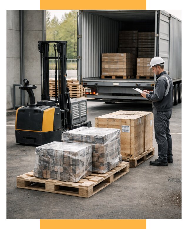 Доставка оборудования из Европы под ключ от 48168 р. | СетСервис-Слх