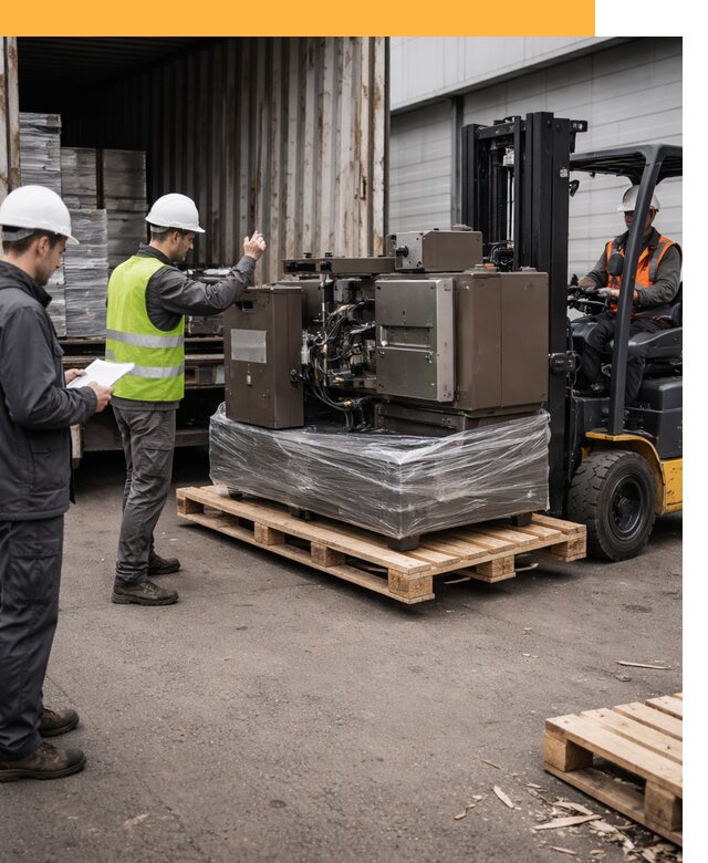 Доставка промышленного оборудования из Европы от 48168