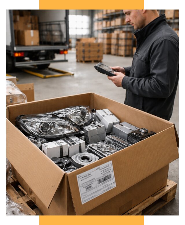 Доставка автозапчастей из Европы под ключ от 13380 р. | СетСервис-Слх