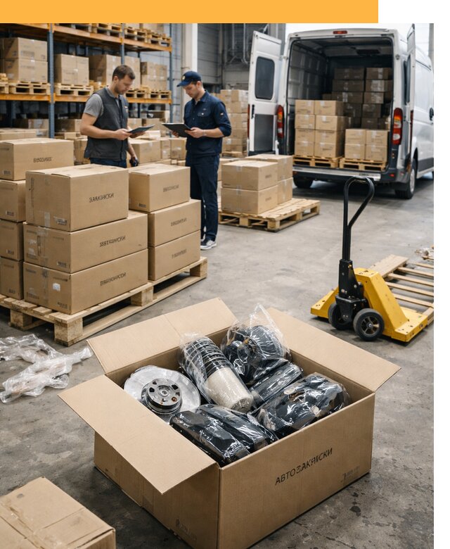 Доставка автозапчастей из Европы от 13380 руб быстро и надёжно