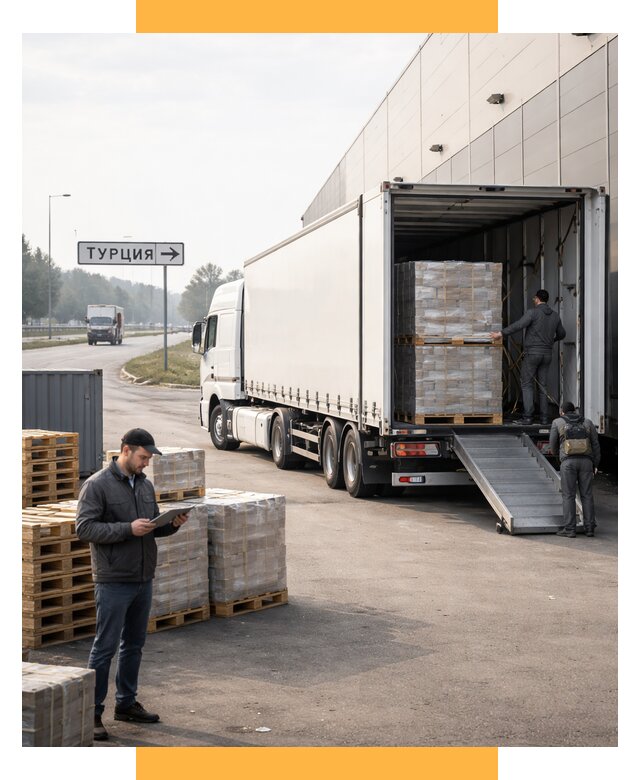 Автоперевозки и доставка фурой из Турции от 128448 р. | СетСервис-Слх