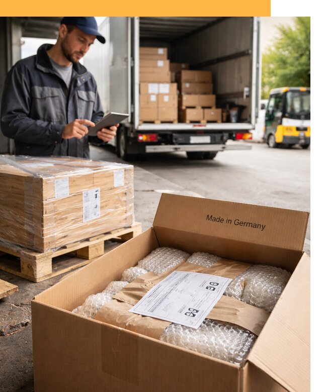 Доставка грузов из Германии от 48168 руб с таможенным оформлением