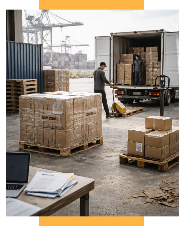 Доставка грузов из Израиля от 16056 р., логистика от СетСервис-Слх