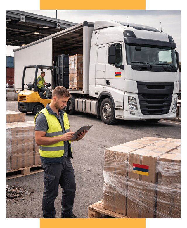 Автоперевозки из Армении от 101688 р. — услуги СетСервис-Слх