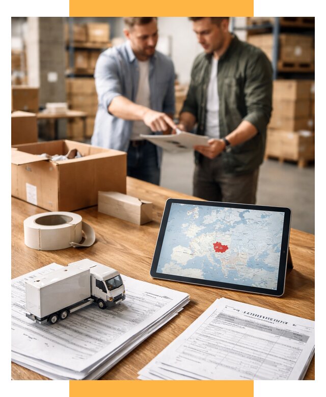 Доставка грузов в Чехию от 37464 р. - логистика СетСервис-Слх