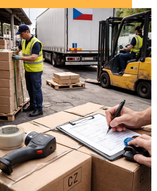 Доставка грузов в Чехию от 37464 руб, международные перевозки