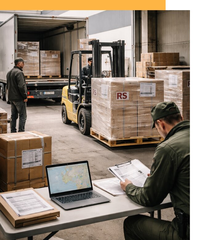 Доставка грузов в Сербию от 48168 руб, международные перевозки