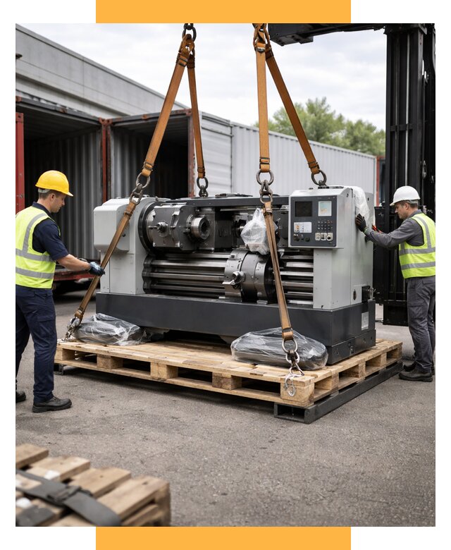 Перевозка станков и таможня от 64224 р. | СетСервис-Слх логистика