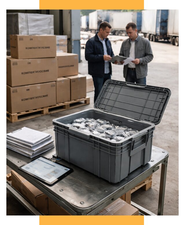 Перевозка комплектующих из Китая от 6958 р. | СетСервис-Слх