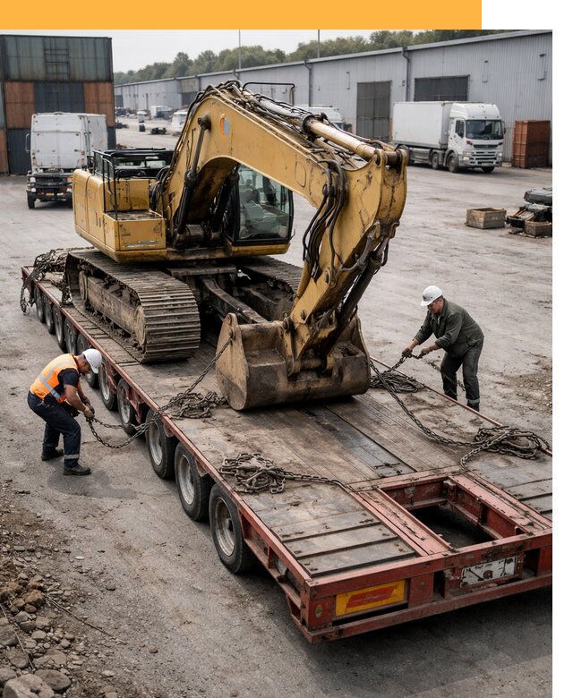 Перевозка спецтехники по России и миру от 48168 руб