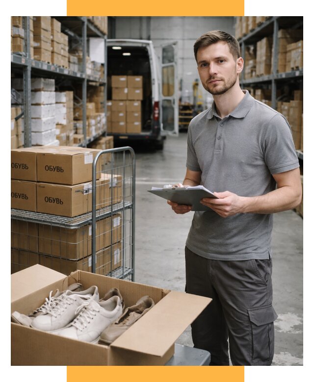 Доставка обуви из Китая и Турции от 4817 р. СетСервис-Слх