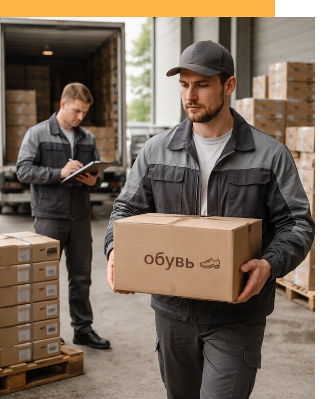 Международная перевозка обуви с таможенным оформлением от 4817
