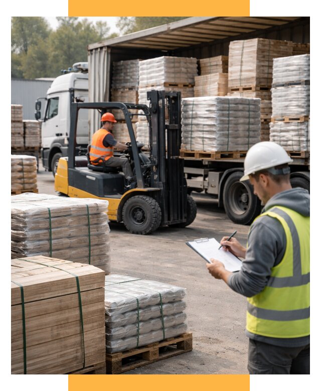 Перевозка строительных материалов от 5887 р. | СетСервис-Слх