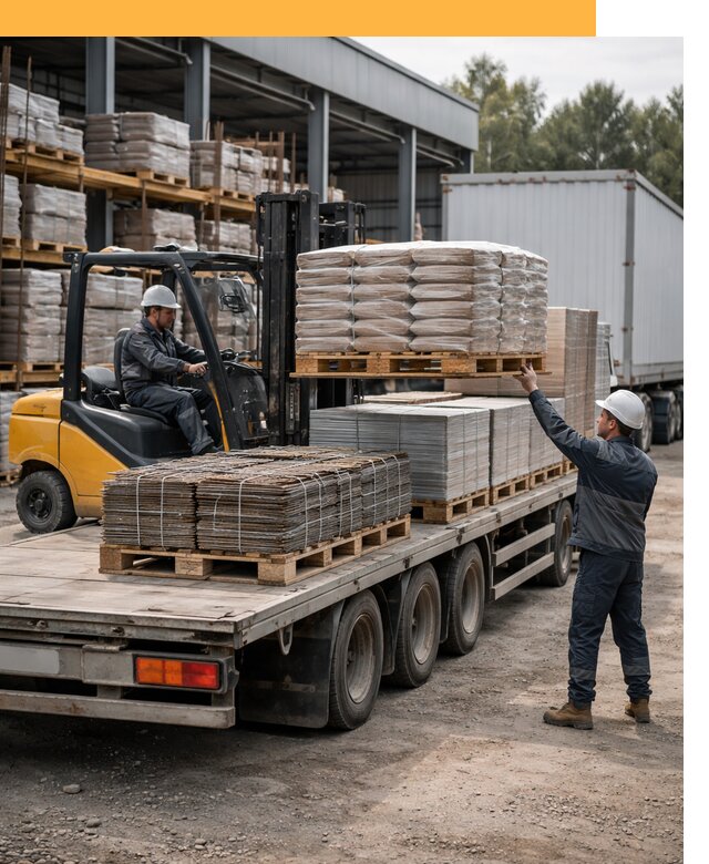 Перевозка строительных материалов по миру от 5887 руб