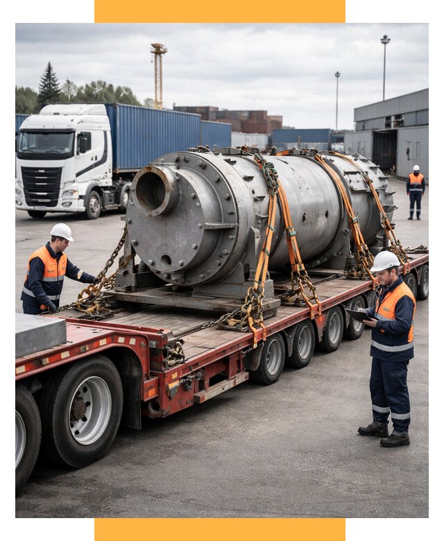 Перевозка тяжеловесных грузов под ключ от 160560 р. | СетСервис-Слх