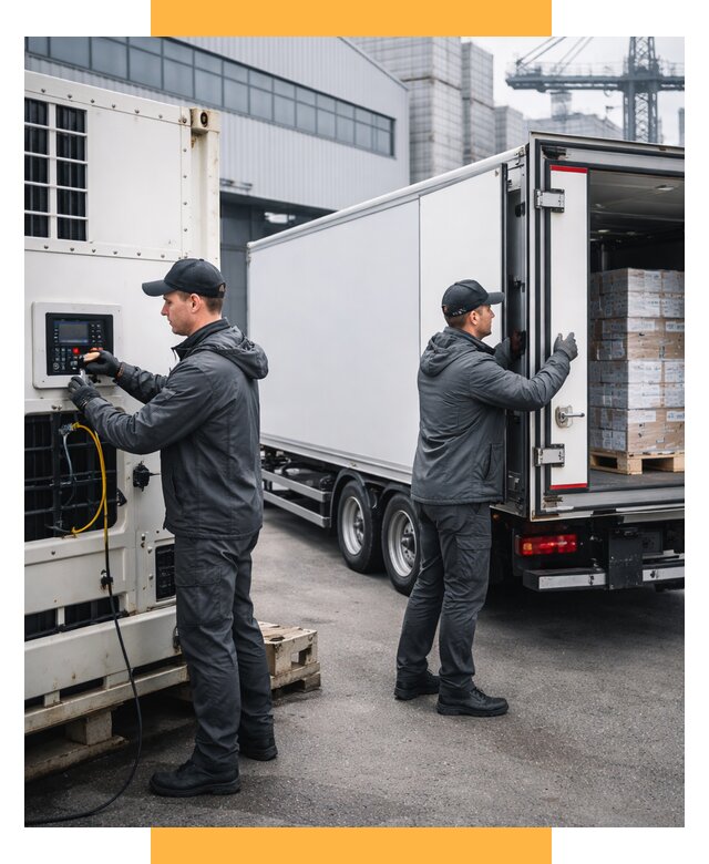 Перевозка температурных грузов от 16056 р. | СетСервис-Слх