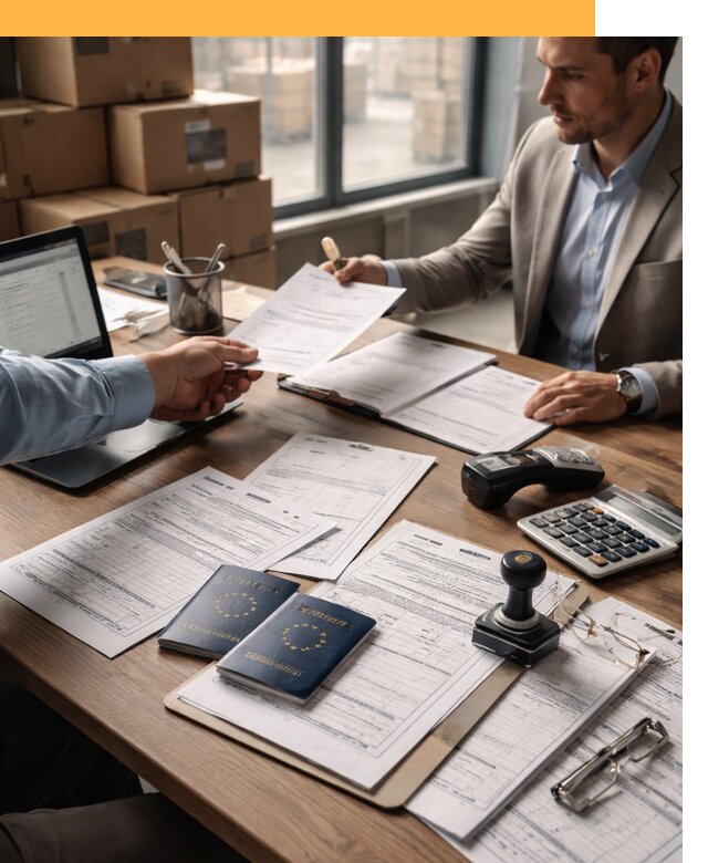 Таможенное оформление грузов из Европы от 9098 руб