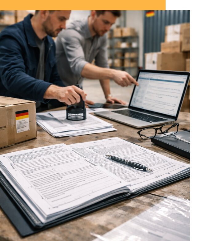 Таможенное оформление грузов из Германии от 9634 руб.