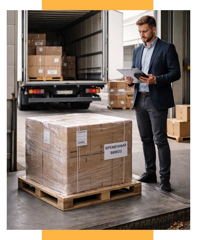 Временный вывоз товаров под ключ от 8563 р. | СетСервис-Слх
