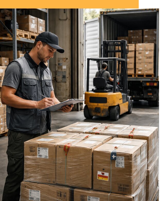 Реэкспорт товаров с таможенным оформлением и доставкой от 12845