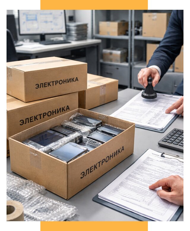 Растаможка электроники под ключ от 8563 р. СетСервис-Слх