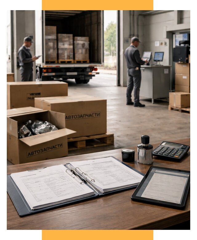 Таможенное оформление автозапчастей под ключ от 9098 р., СетСервис-Слх