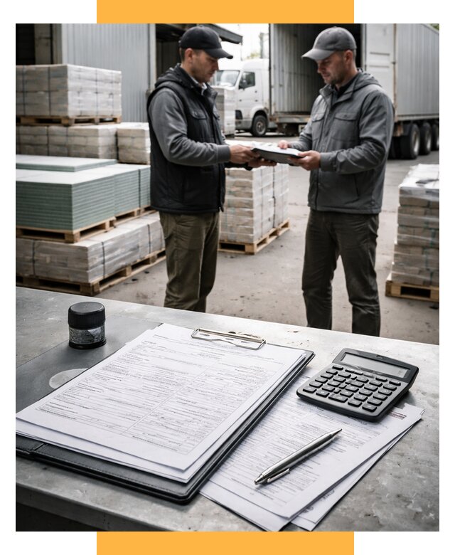 Таможенное оформление стройматериалов от 9098 р. | СетСервис-Слх