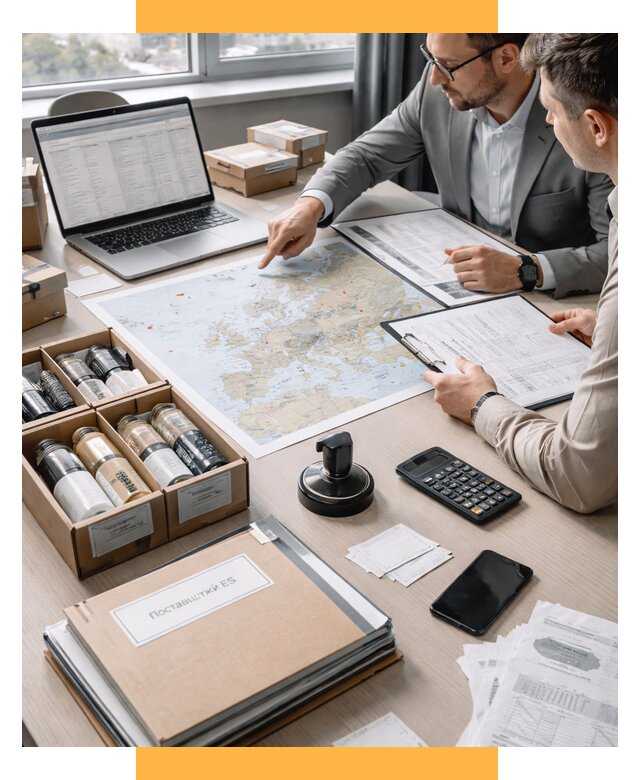 Поиск европейского поставщика от 16056 р., СетСервис-Слх