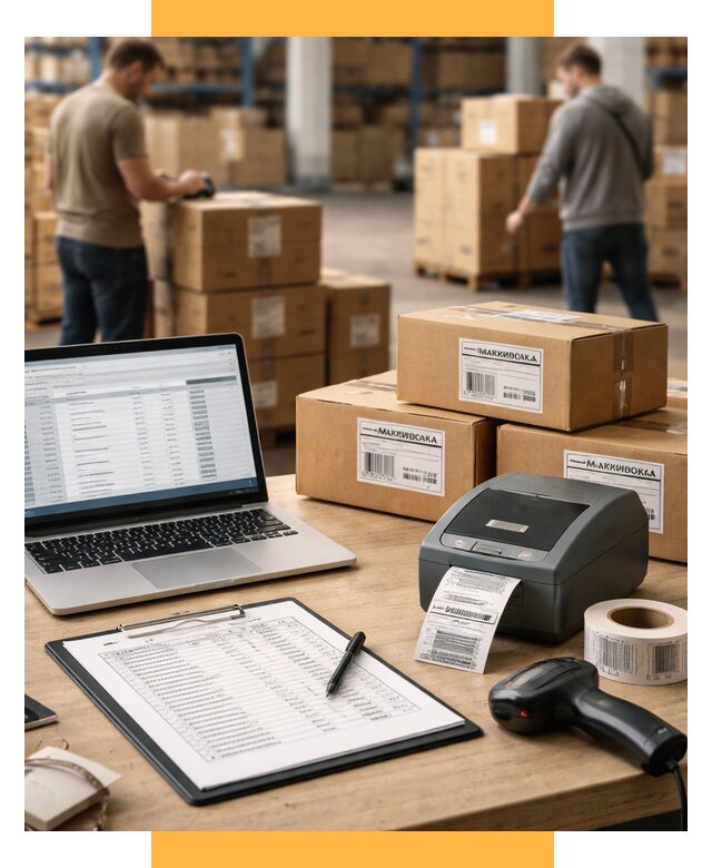 Маркировка импортных товаров от 4817 р. под ключ, СетСервис-Слх