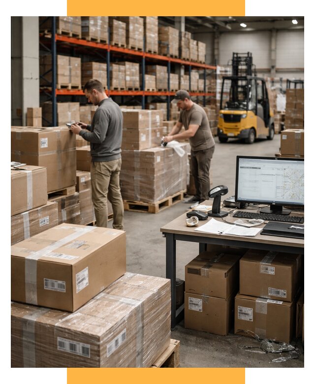 Склад консолидации в Европе от 6958 р., услуги СетСервис-Слх